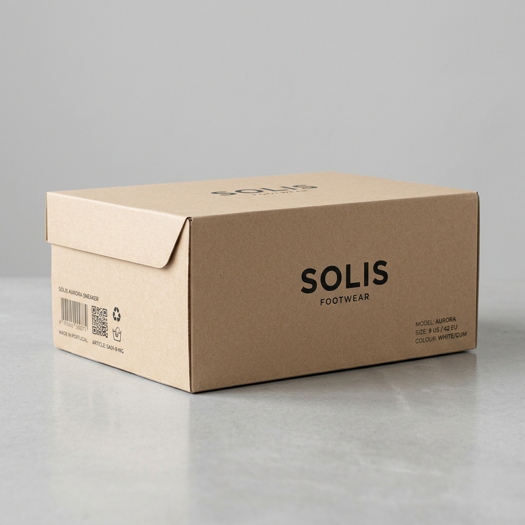 Printed footwear shoe boxes